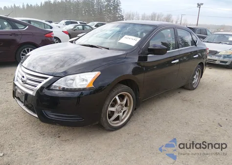 2015 Nissan Sentra S from USA, damaged, VIN 3N1AB7AP3FY262406